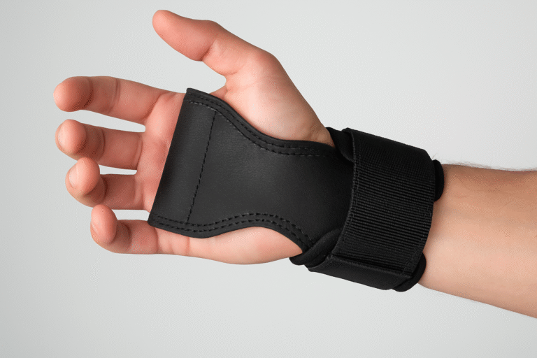 Versa Grip an der Hand.